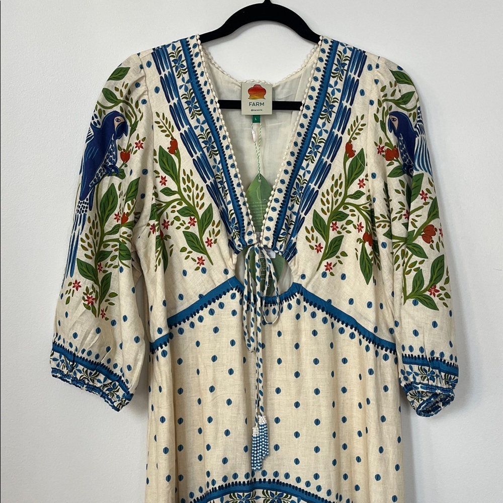 Farm Rio Macaw Flight Maxi Dress - Picture 3 of 7